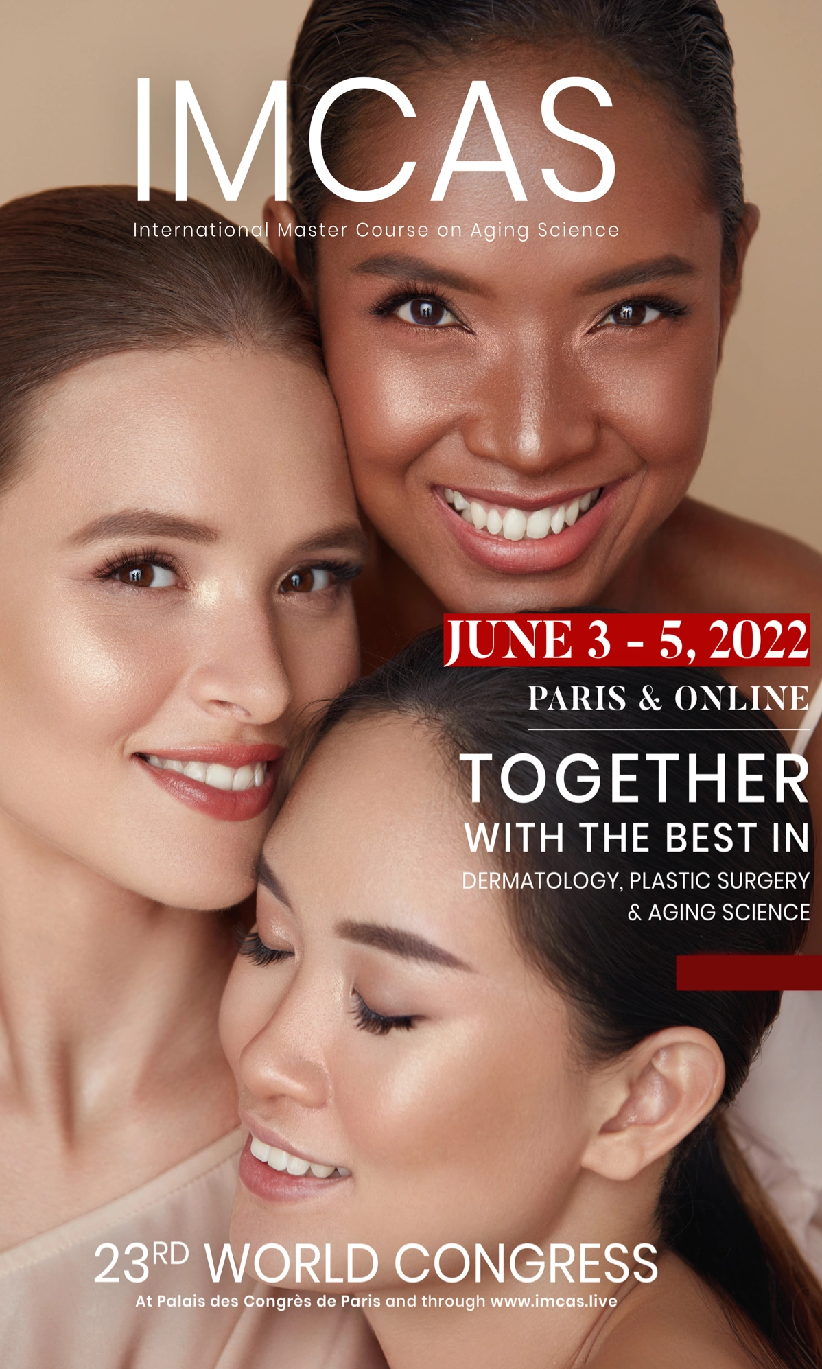 IMCAS Paris 2022 poster
